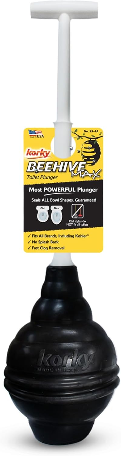 Korky BeehiveMAX Flanged Plunger